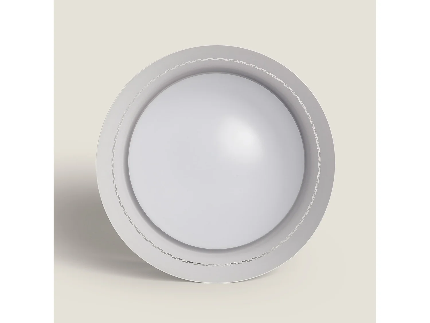 Suspension LED 28W Métal Walital Blanc mat