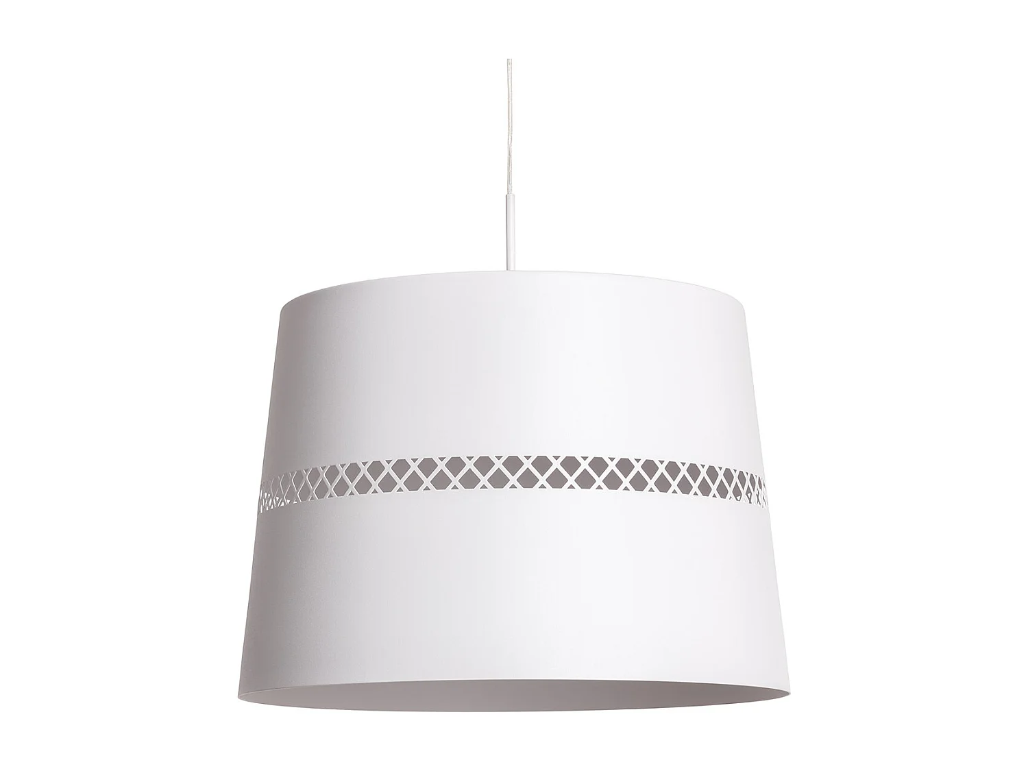 Lampada LED a Sospensione da 28 W in Acciaio Walital Bianco Opaco