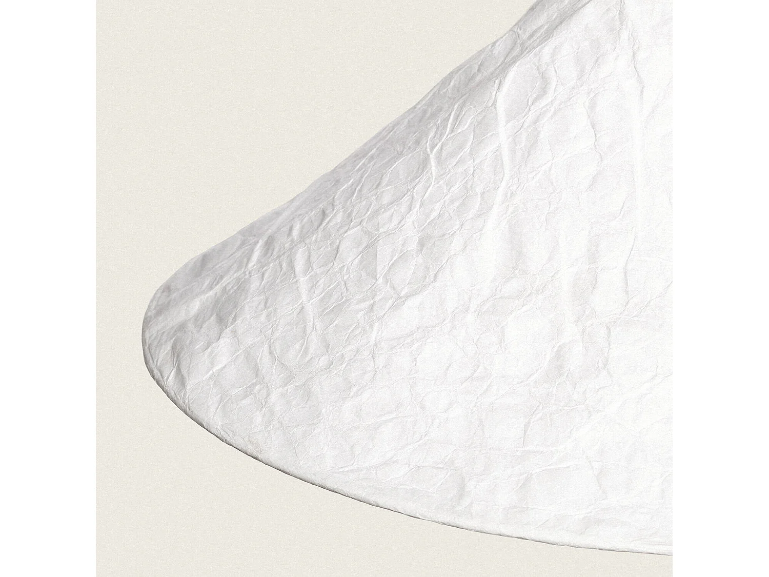 Lampada a Ssospensione Carta Tyvek Rapa Bianco