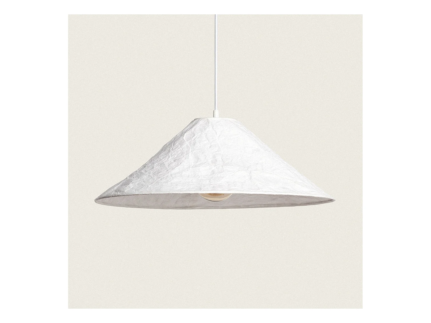 Suspension Papier Tyvek Rapa Blanc