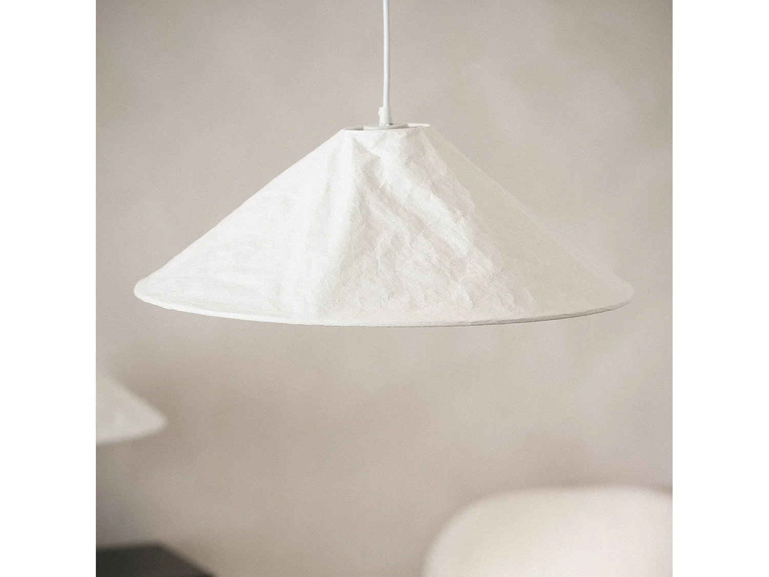 Suspension Papier Tyvek Rapa Blanc