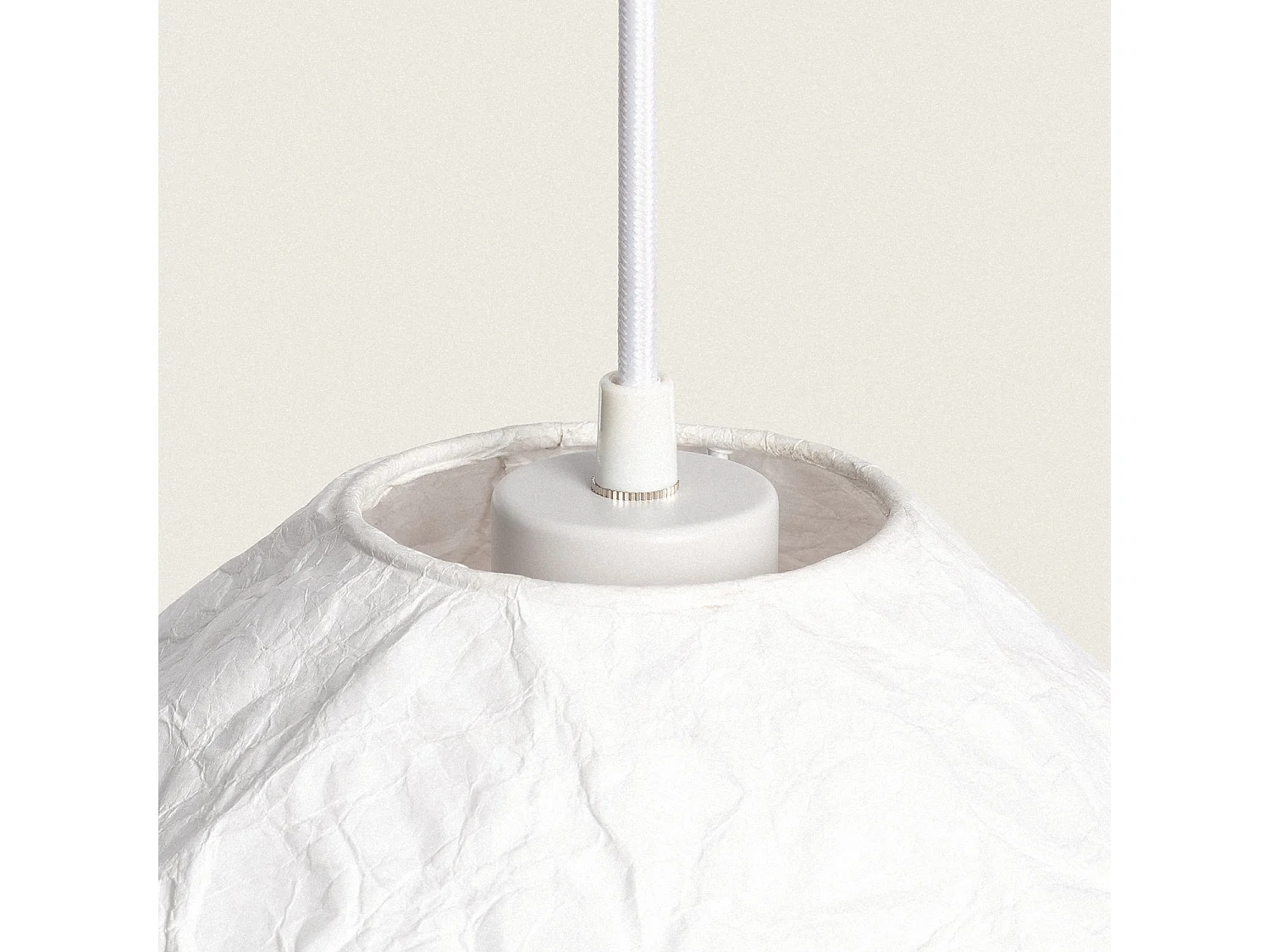 Suspension Papier Tyvek Rapa Blanc
