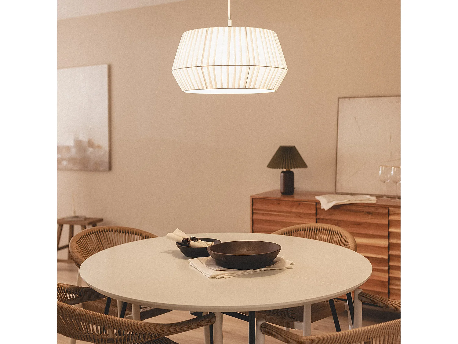 Suspension Toile Rimatara Blanc