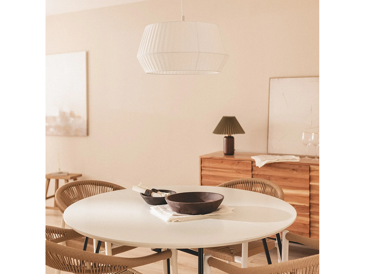 Suspension Toile Rimatara Blanc