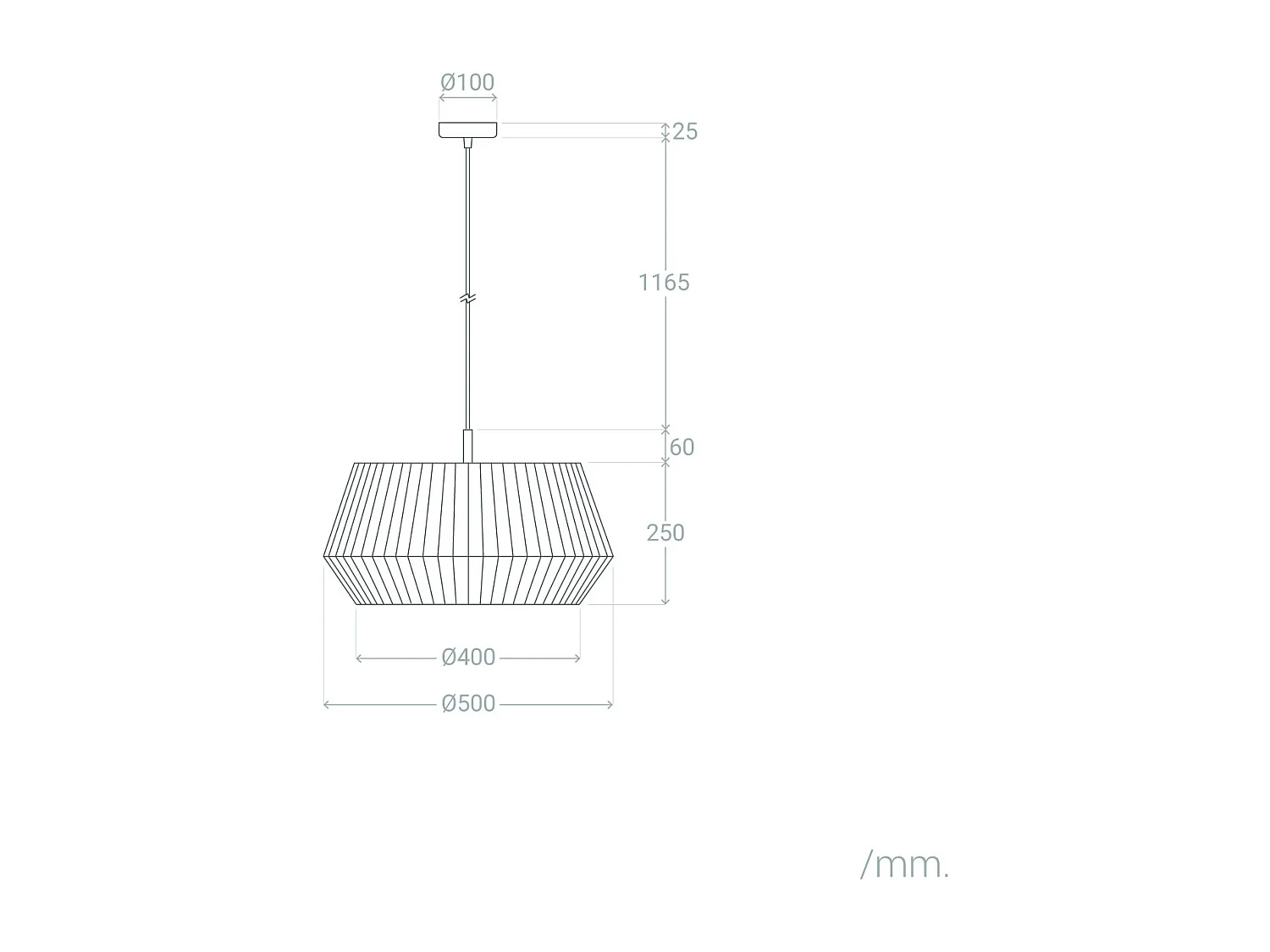 Suspension Toile Rimatara Blanc