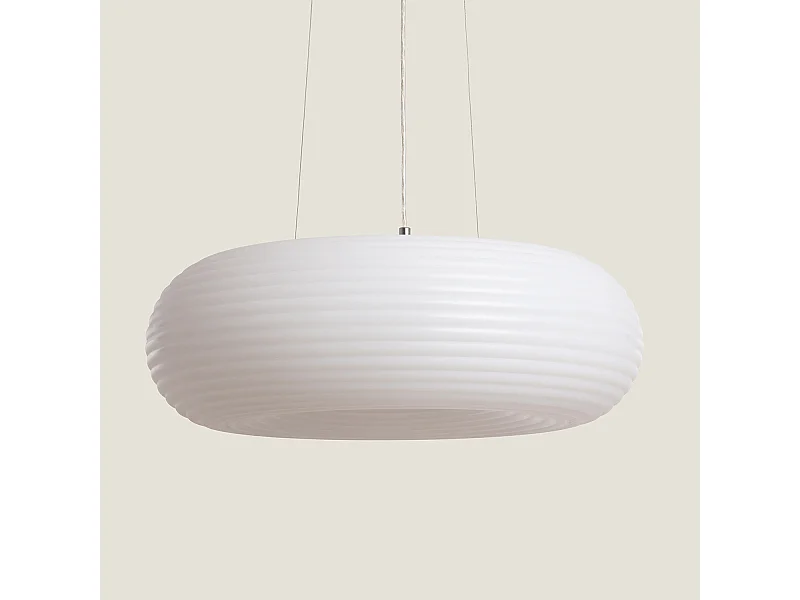 Lámpara Colgante LED 48W Metal Ø500 mm Junai Blanco