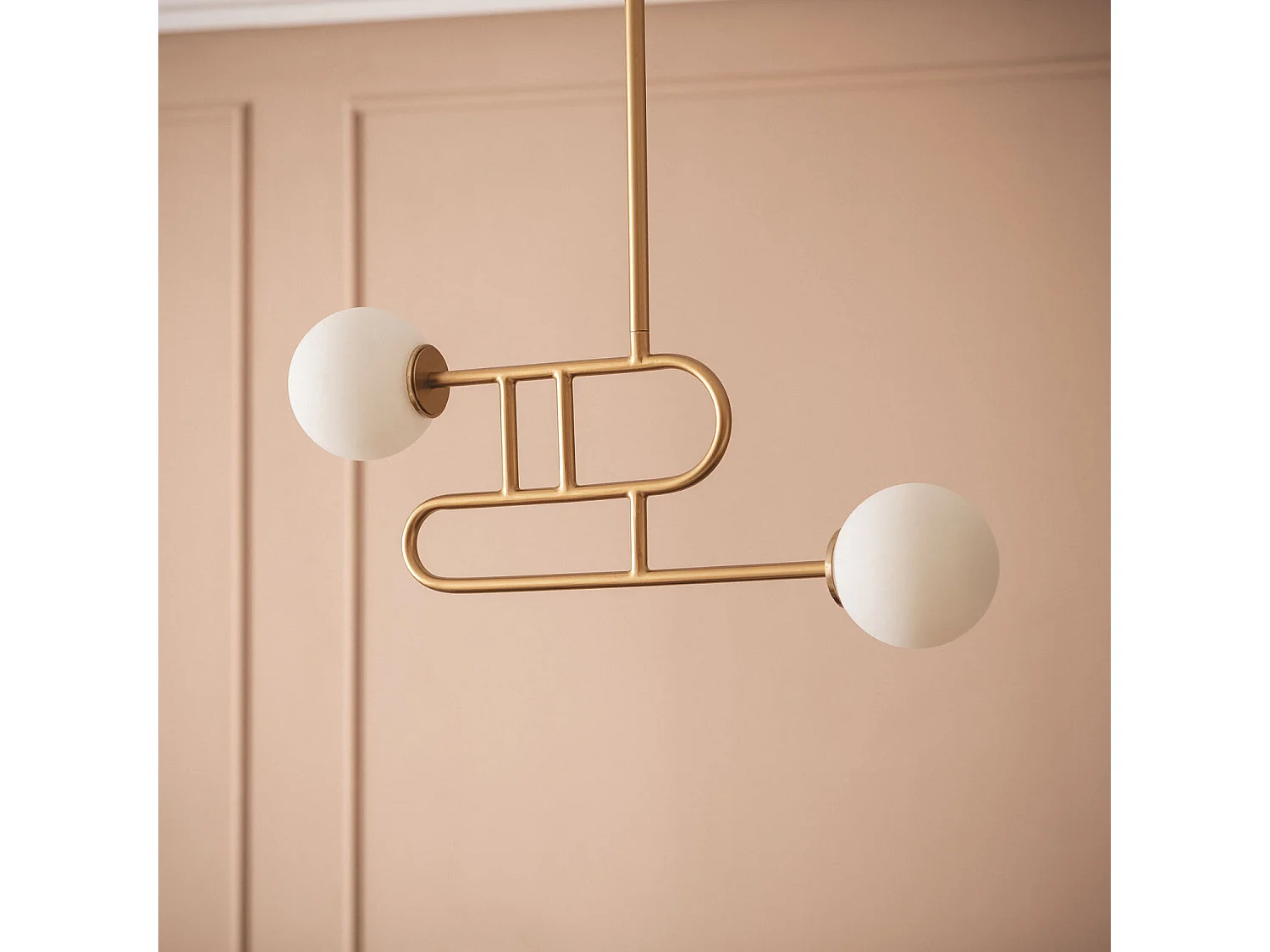 Suspension Métal Rowsley Doré