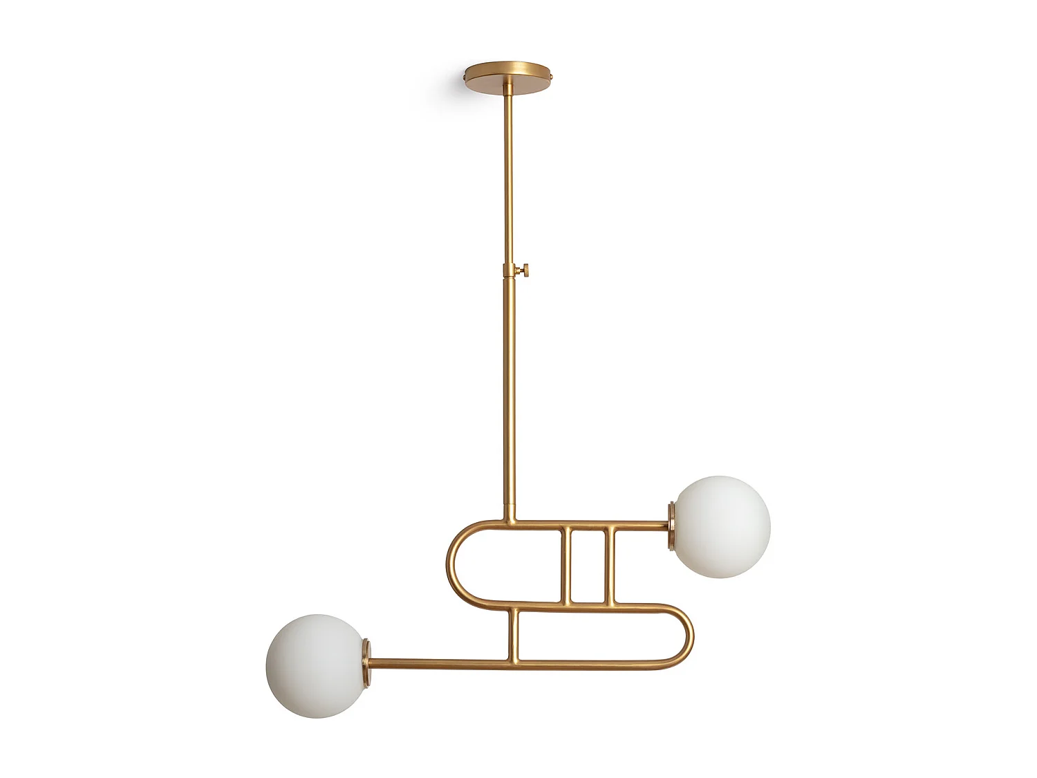 Lámpara de Techo Metal Rowsley Dorado