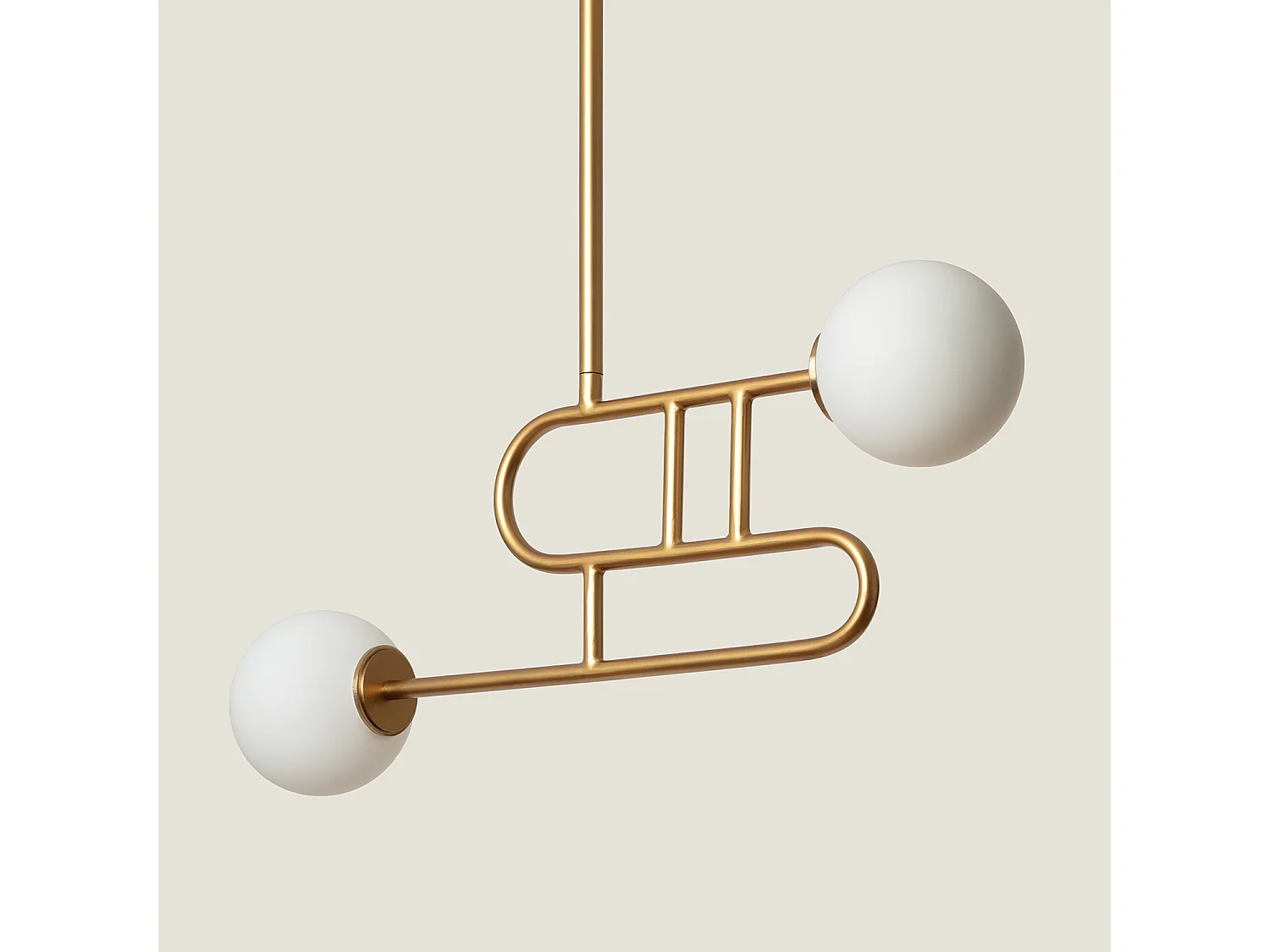 Lámpara de Techo Metal Rowsley Dorado