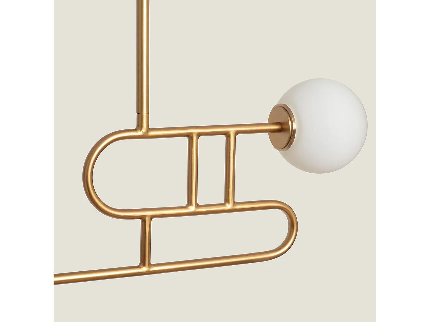 Lámpara de Techo Metal Rowsley Dorado