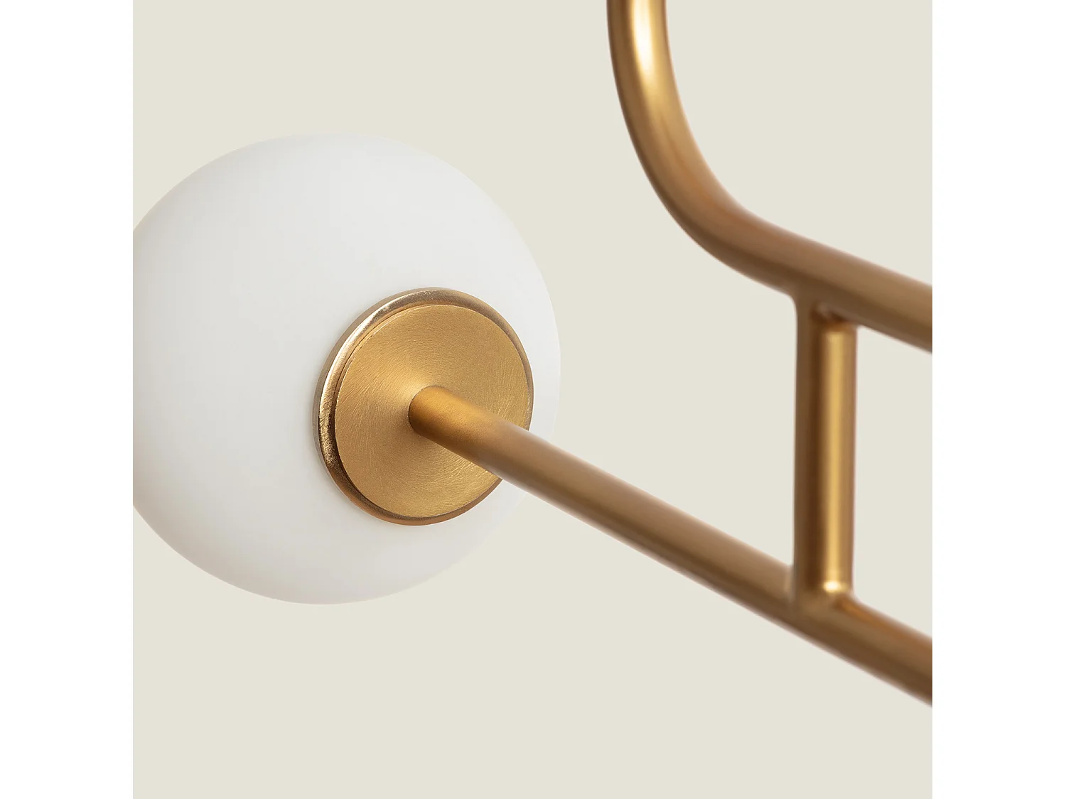 Lámpara de Techo Metal Rowsley Dorado
