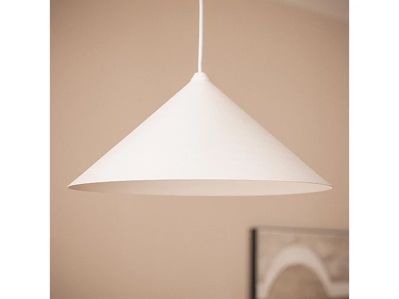 Suspension LED 8W Métal Elise L Blanc