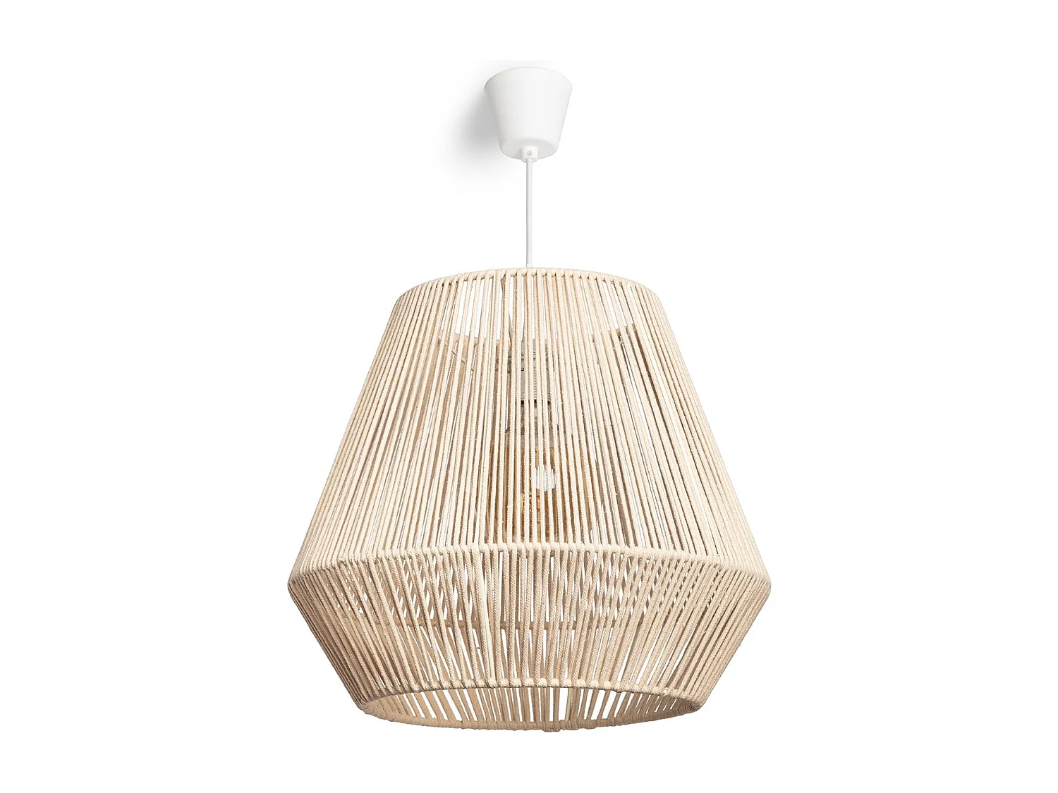 Suspension Corde de Coton Diantha Beige
