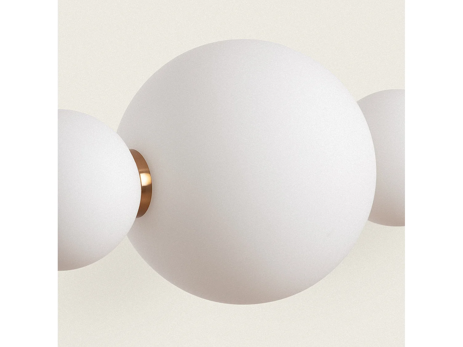 Suspension LED 4.2W Métal et Verre Atira Doré