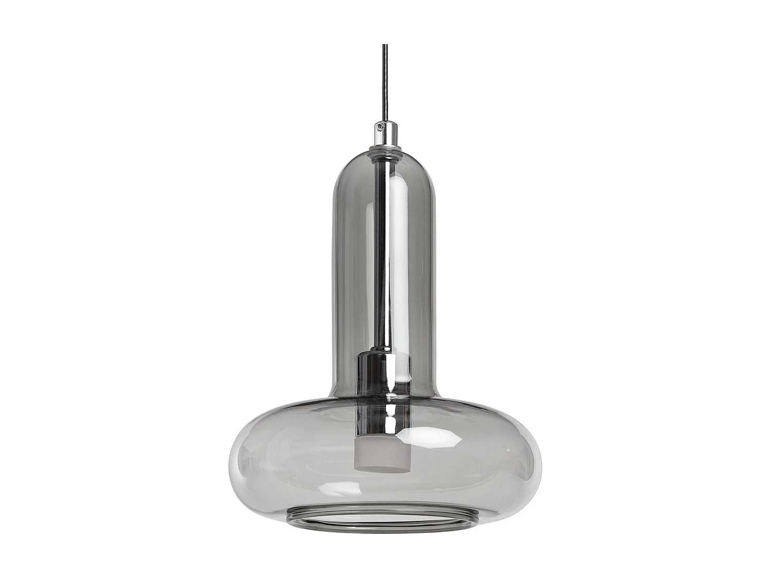 Lampada a Sospensione LED 5W Alluminio Fontans Grigio