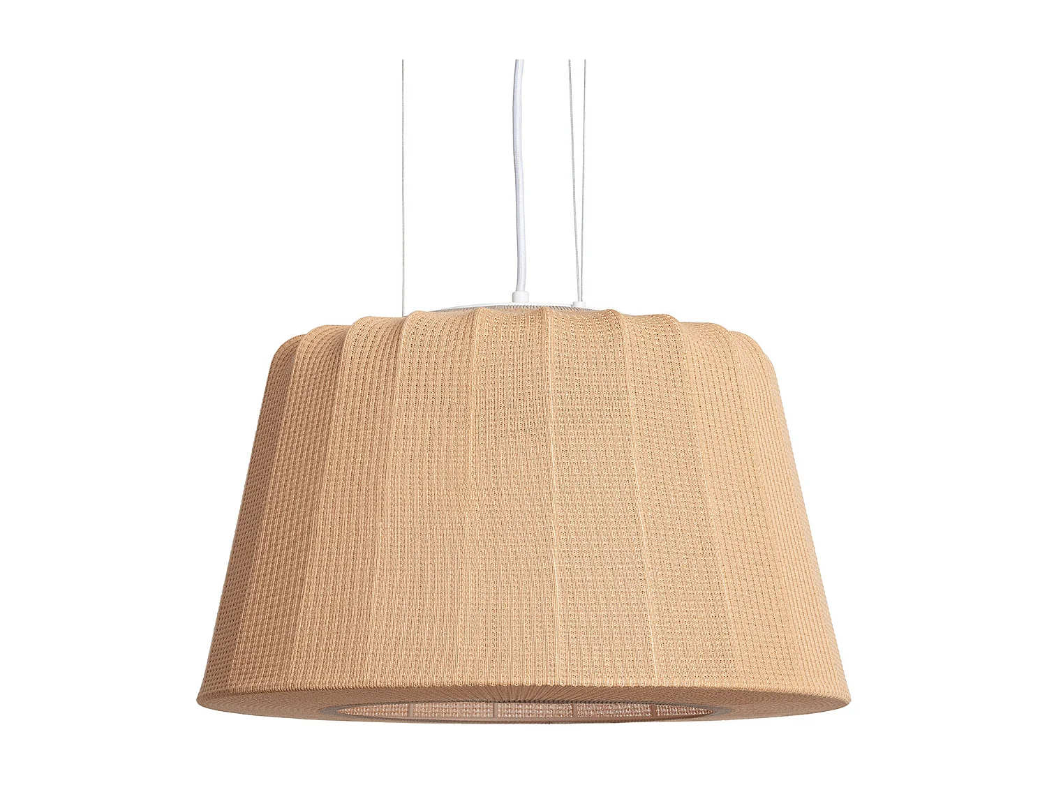 Lampada a sospensione LED 12 W Cotone Patoka Naturale