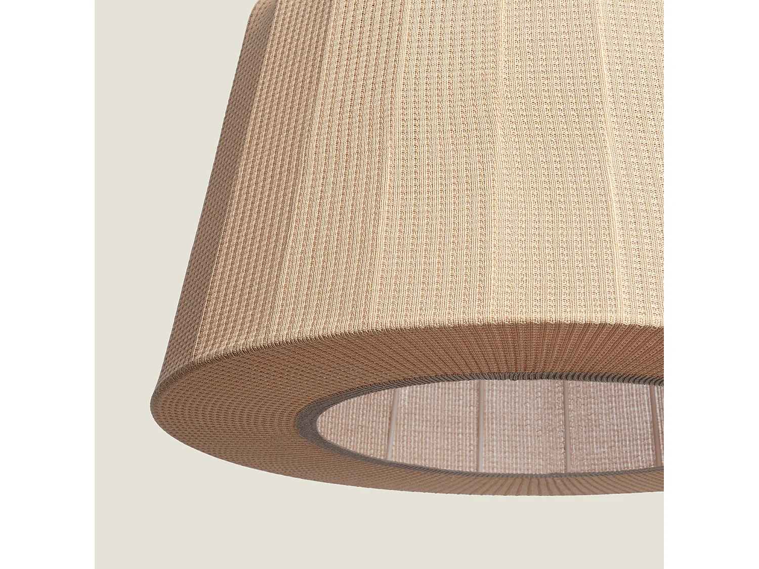 Lampada a sospensione LED 12 W Cotone Patoka Naturale