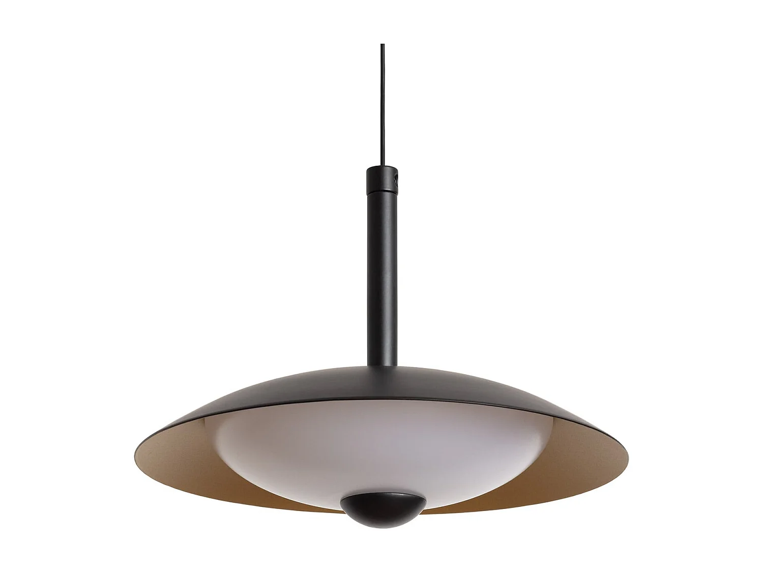 Lampada a Sospensione LED 8W Metallo CCT Selezionabile Shirak Nero