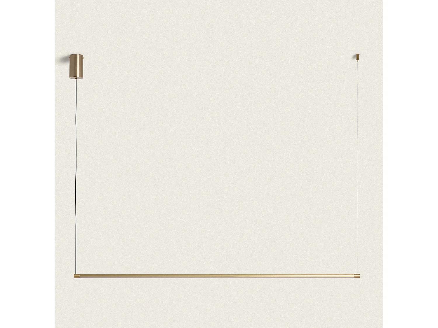 Lampada a Sospensione Lineare a LED 12W in Alluminio SwitchCCT Lislea Oro