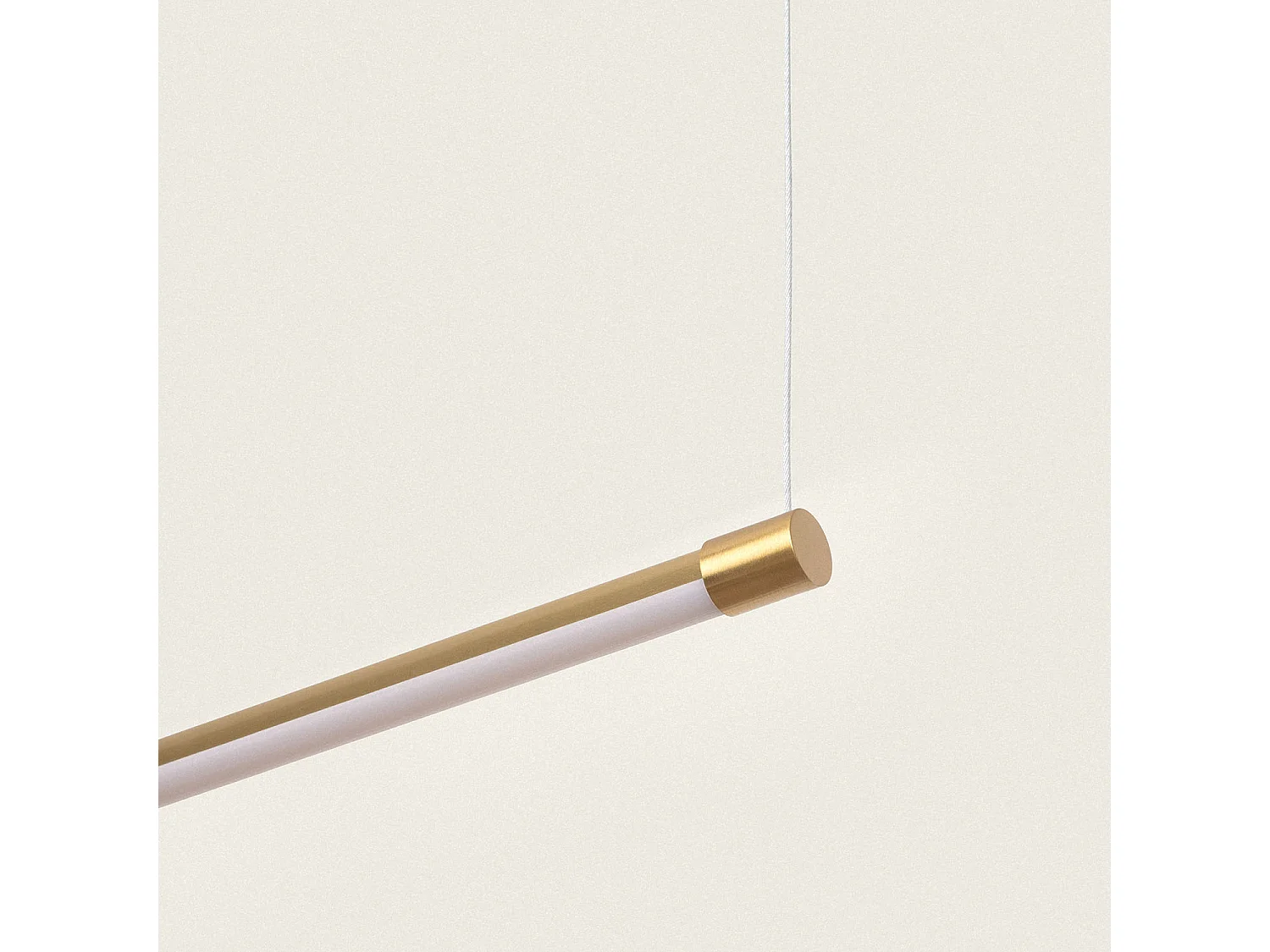 Lampada a Sospensione Lineare a LED 12W in Alluminio SwitchCCT Lislea Oro
