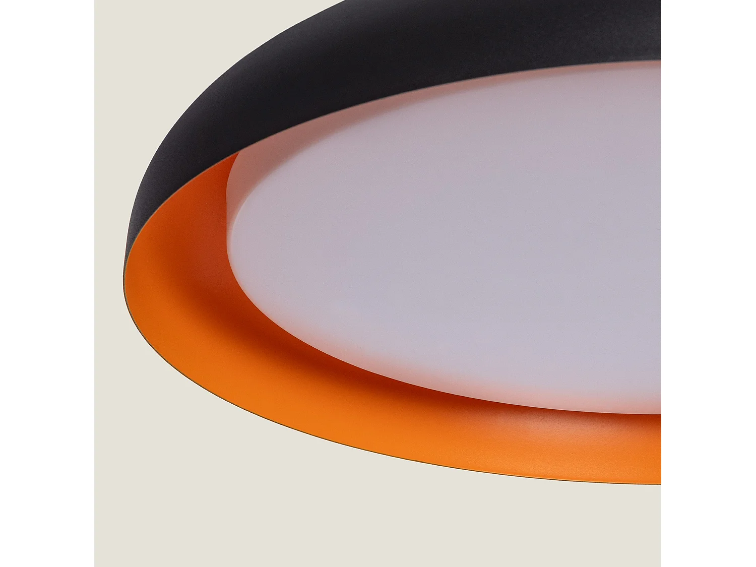 Suspension LED 28W Métal Deyang Noir