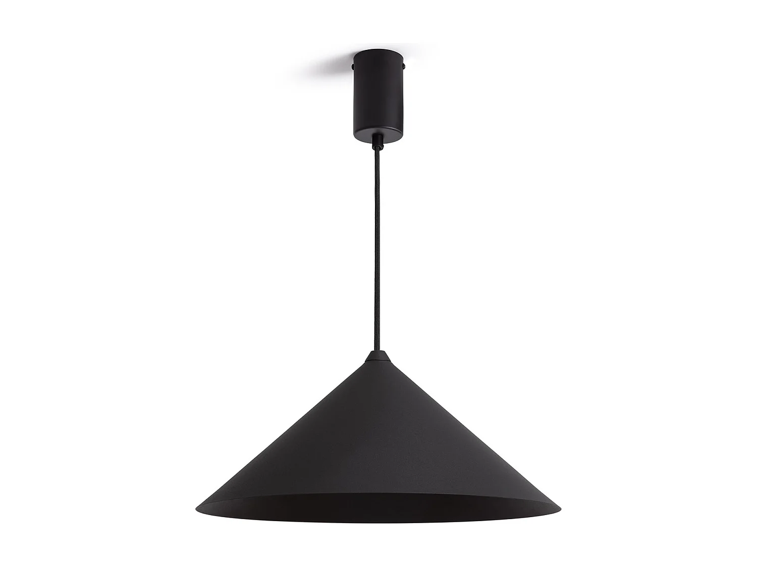 Lampada a Sospensione a LED 8W in Alluminio Elise L Nero
