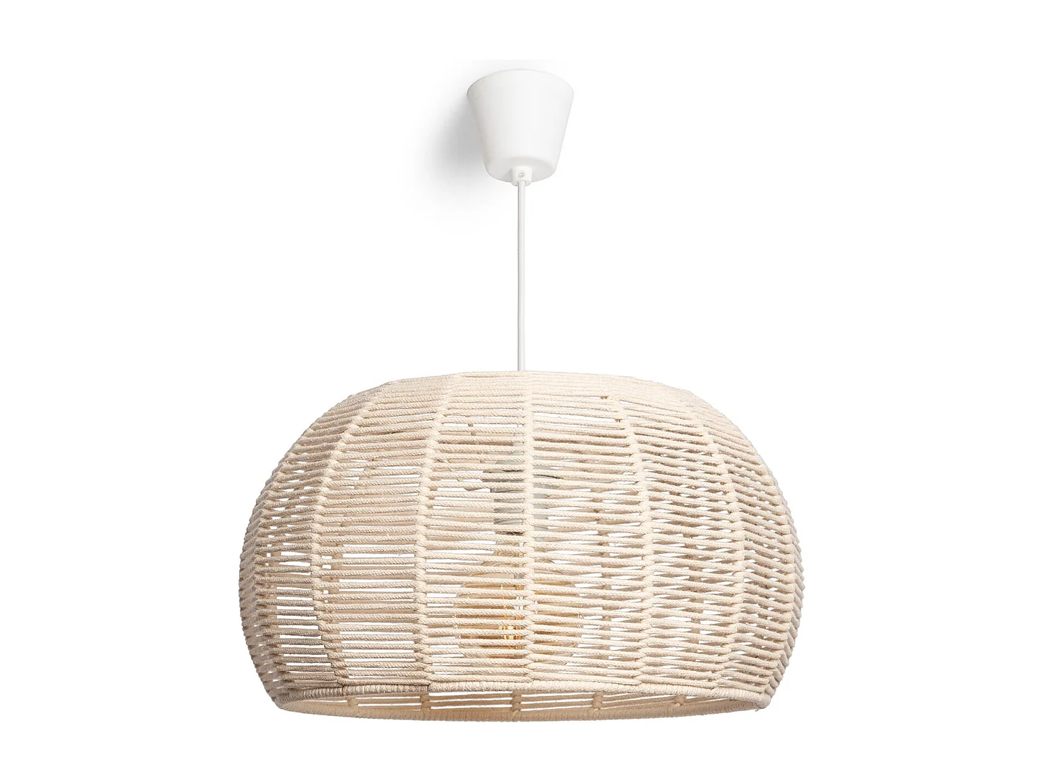 Lampada a Sospensione Corda Gazania Beige