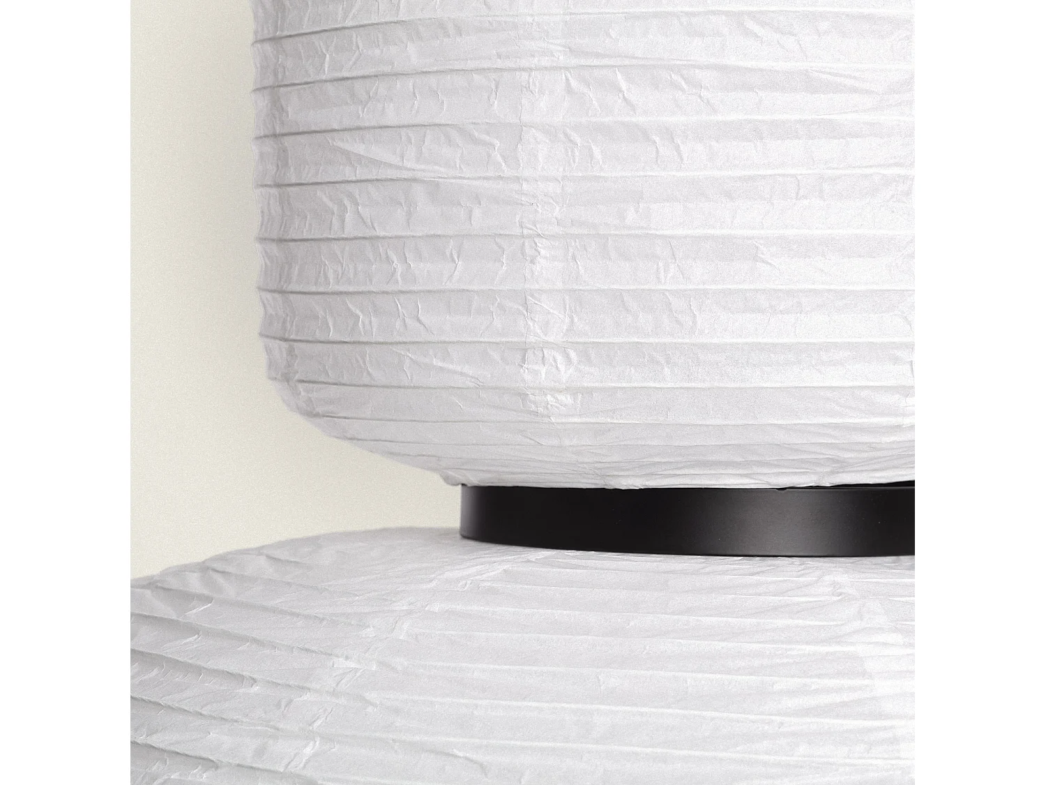 Suspension Papier Hao Tupai Blanc