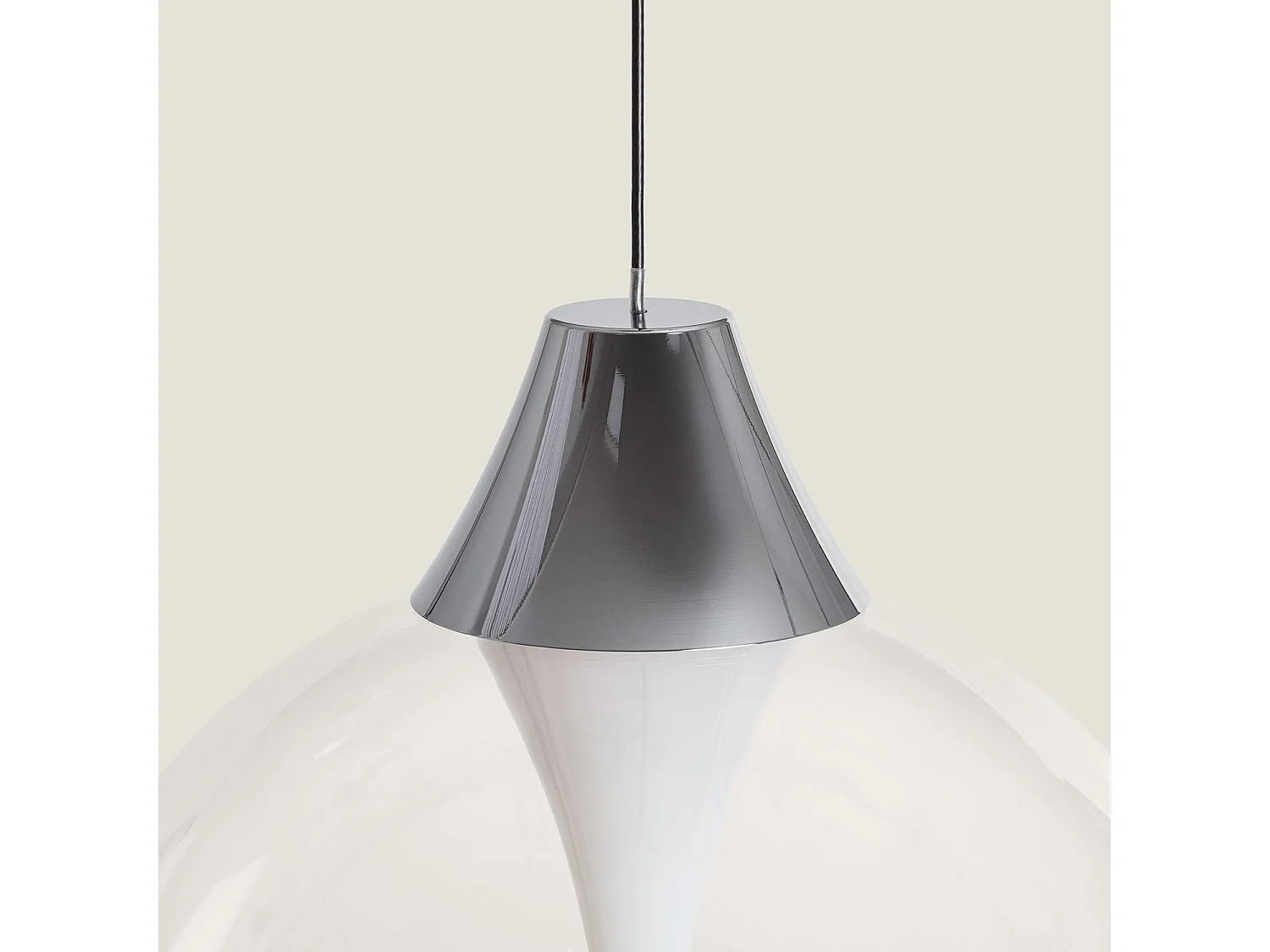 Lámpara Colgante LED 15W Aluminio Liborina Blanco