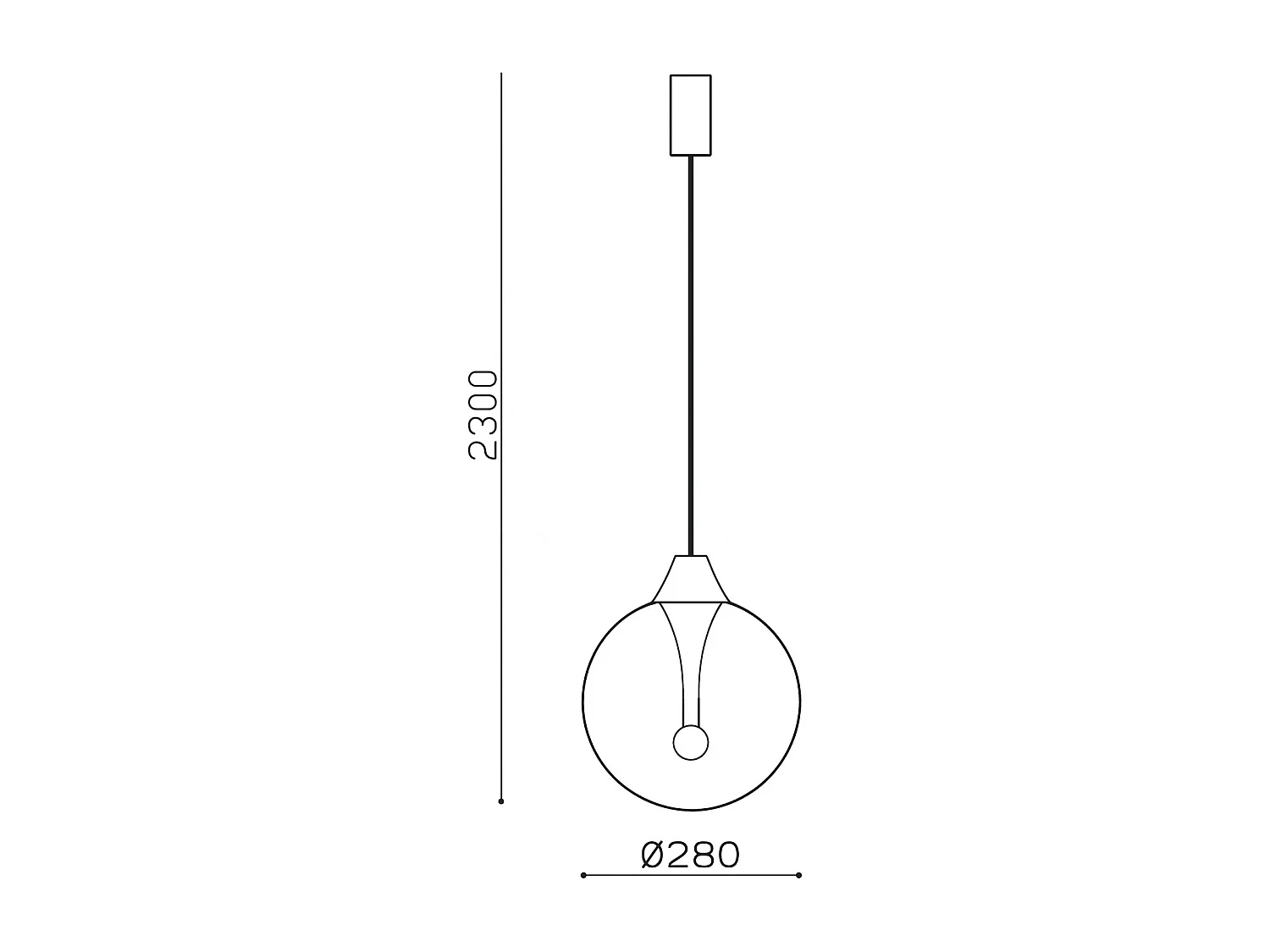Suspension LED 15W Aluminium Liborina Blanc
