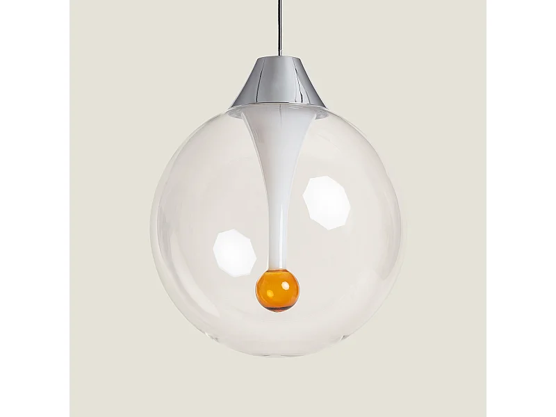 Suspension LED 12W Aluminium Liborina Blanc