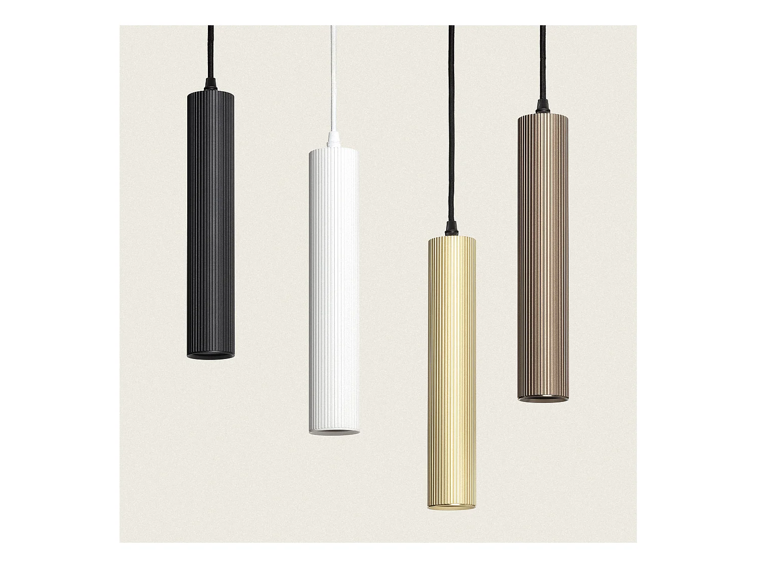 Suspension Aluminium Aritz 1 Spot Noir