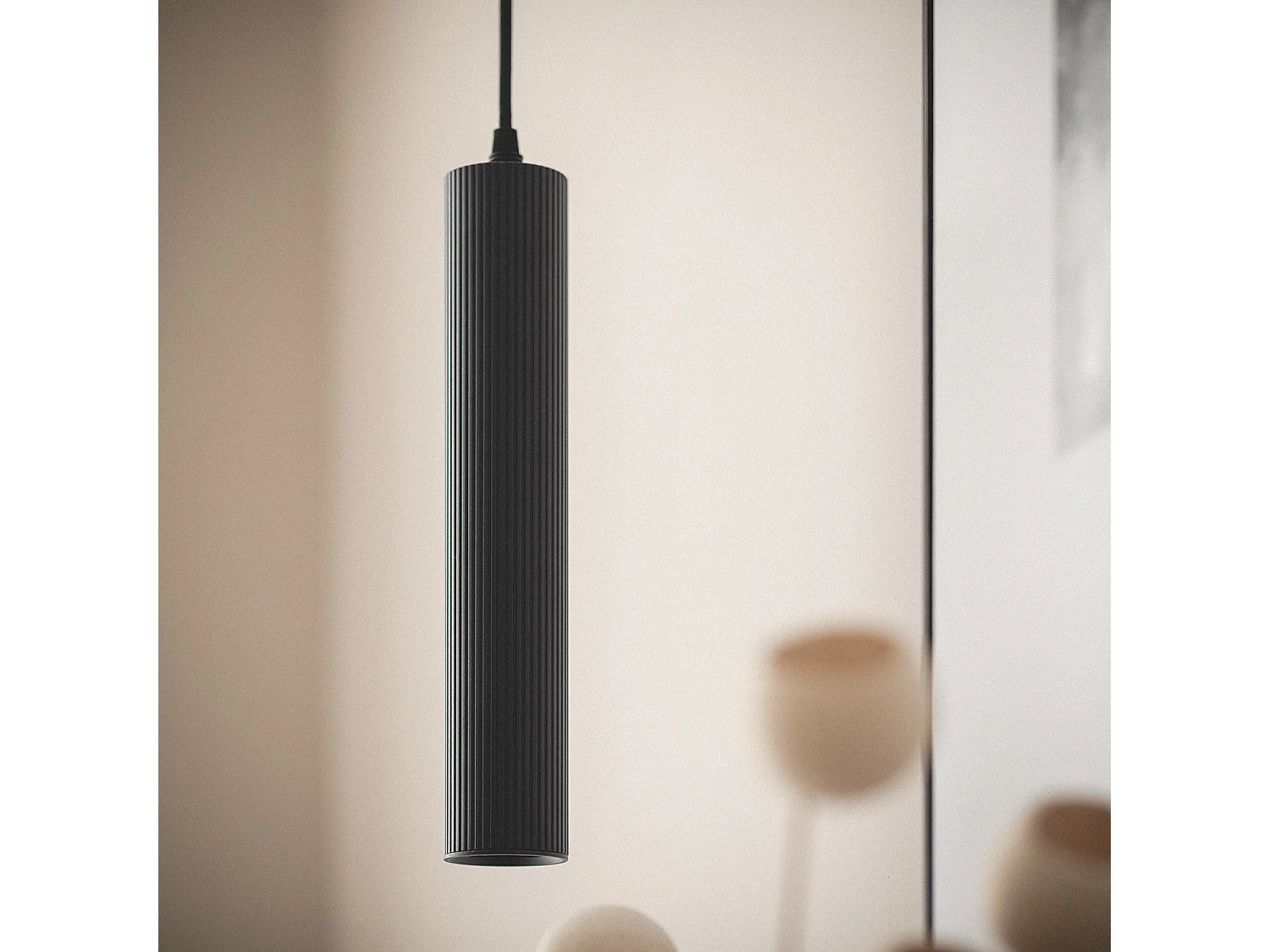 Suspension Aluminium Aritz 1 Spot Noir