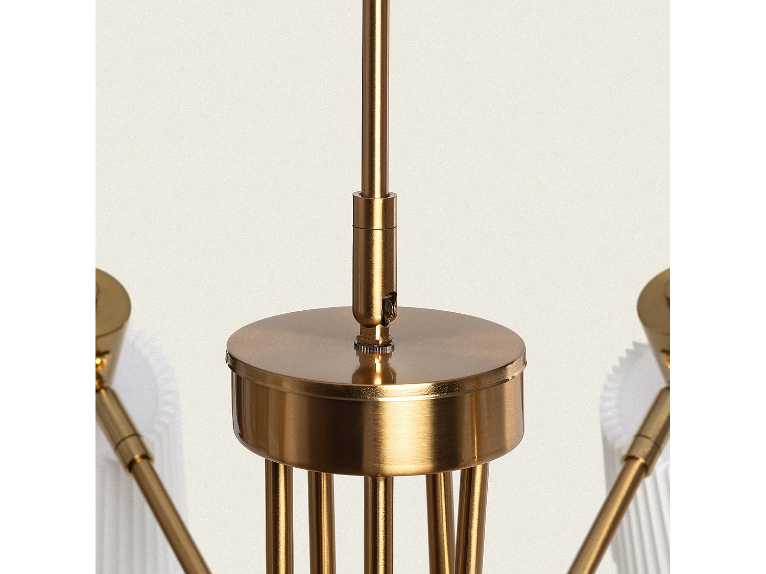 Suspension Métal Magda 5 Spots Blanc