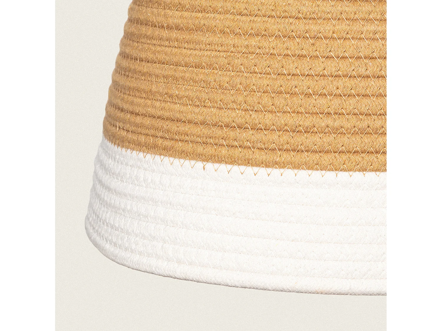 Suspension Fibres Naturelles Begonia-S Brun