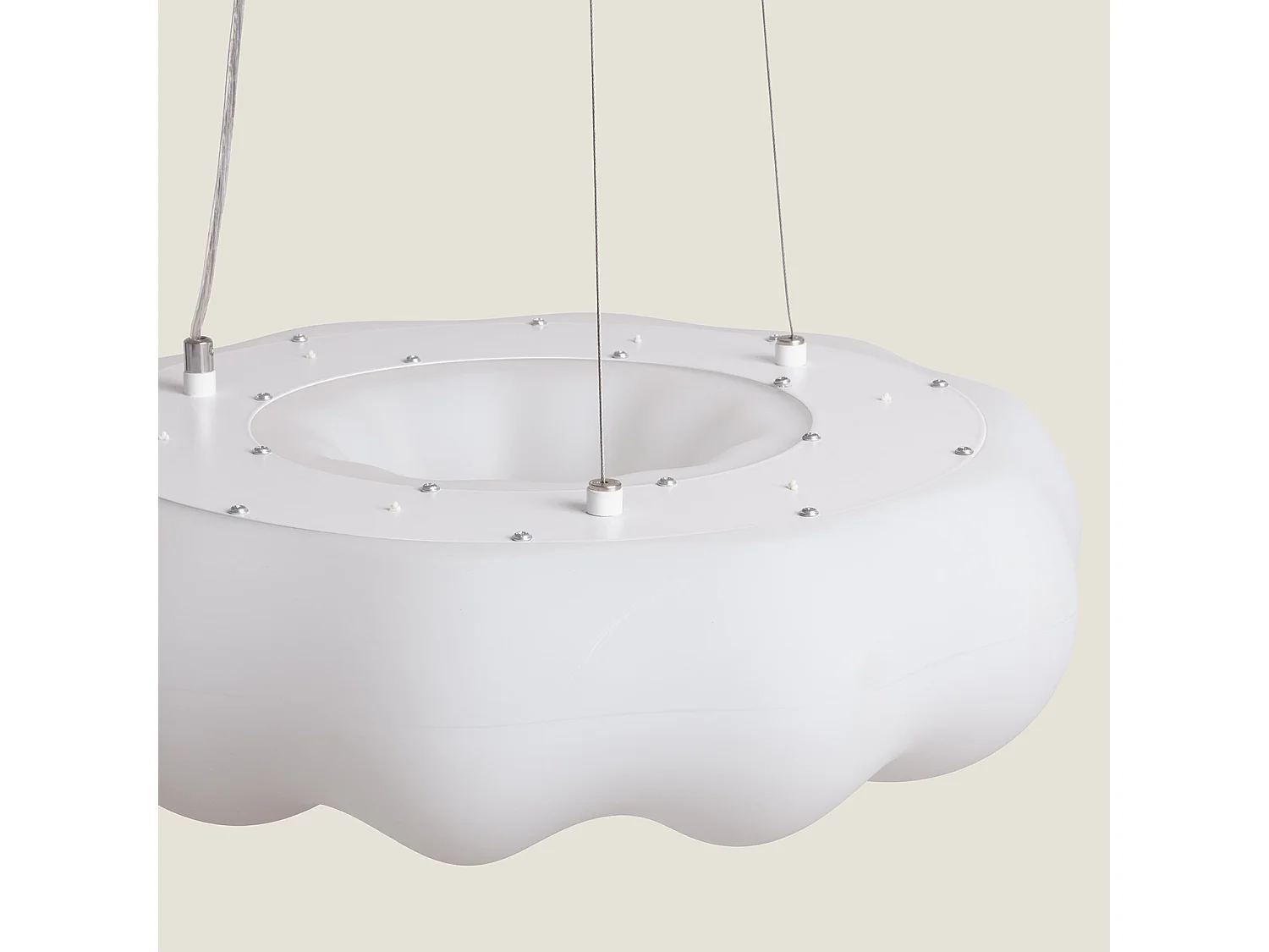 Lámpara Colgante LED 36W Ø450 mm Tarby Blanco