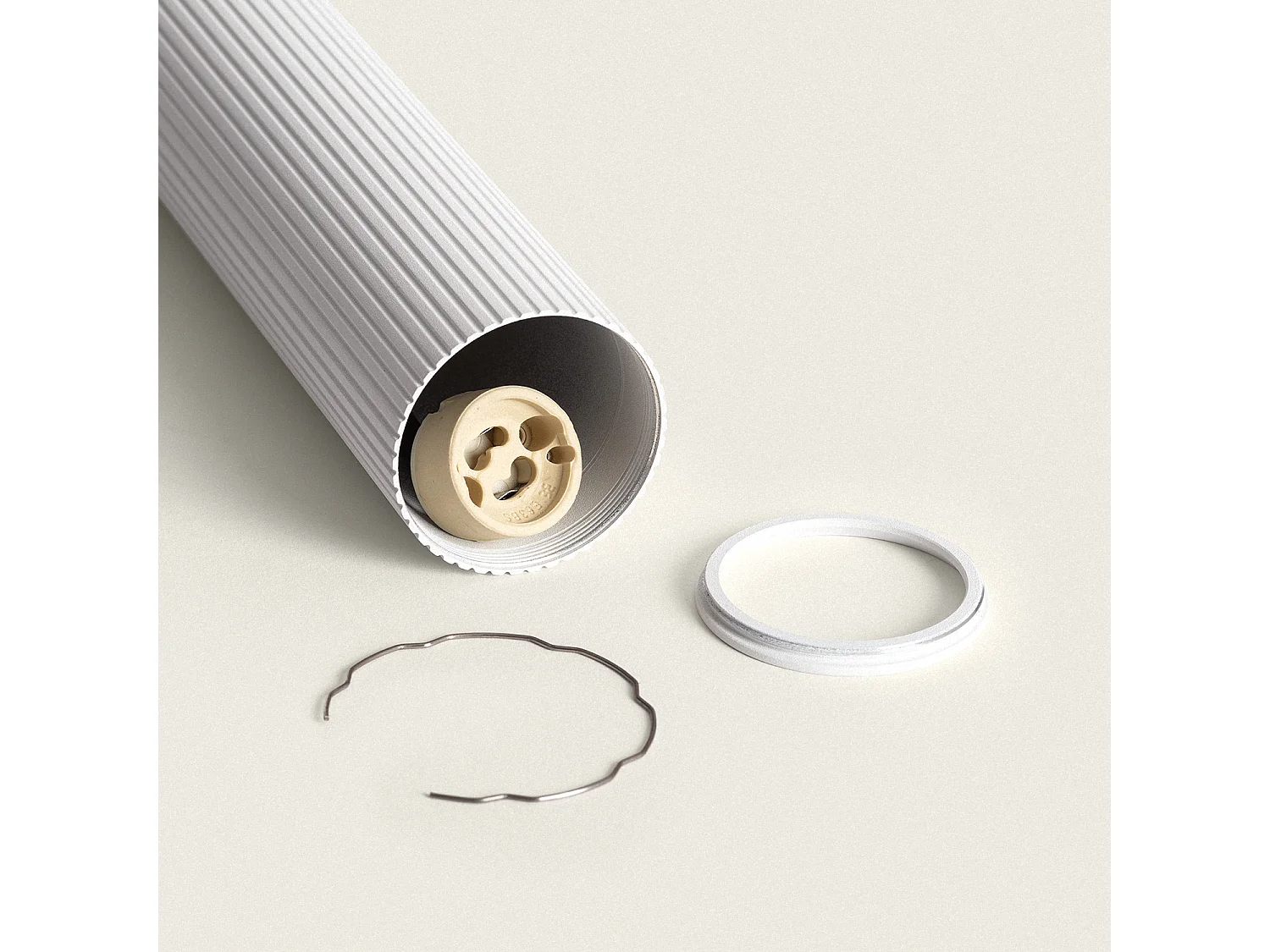 Suspension Aluminium Aritz 1 Spot Blanc