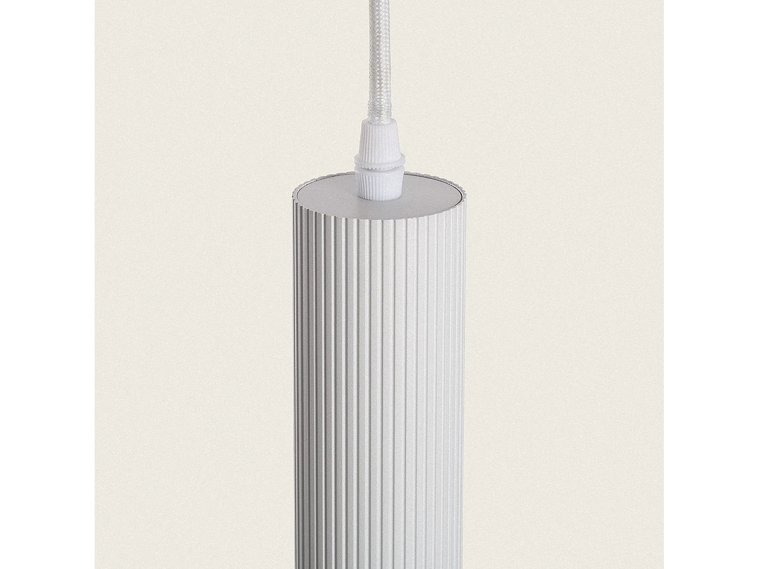 Suspension Aluminium Aritz 4 Spots Blanc