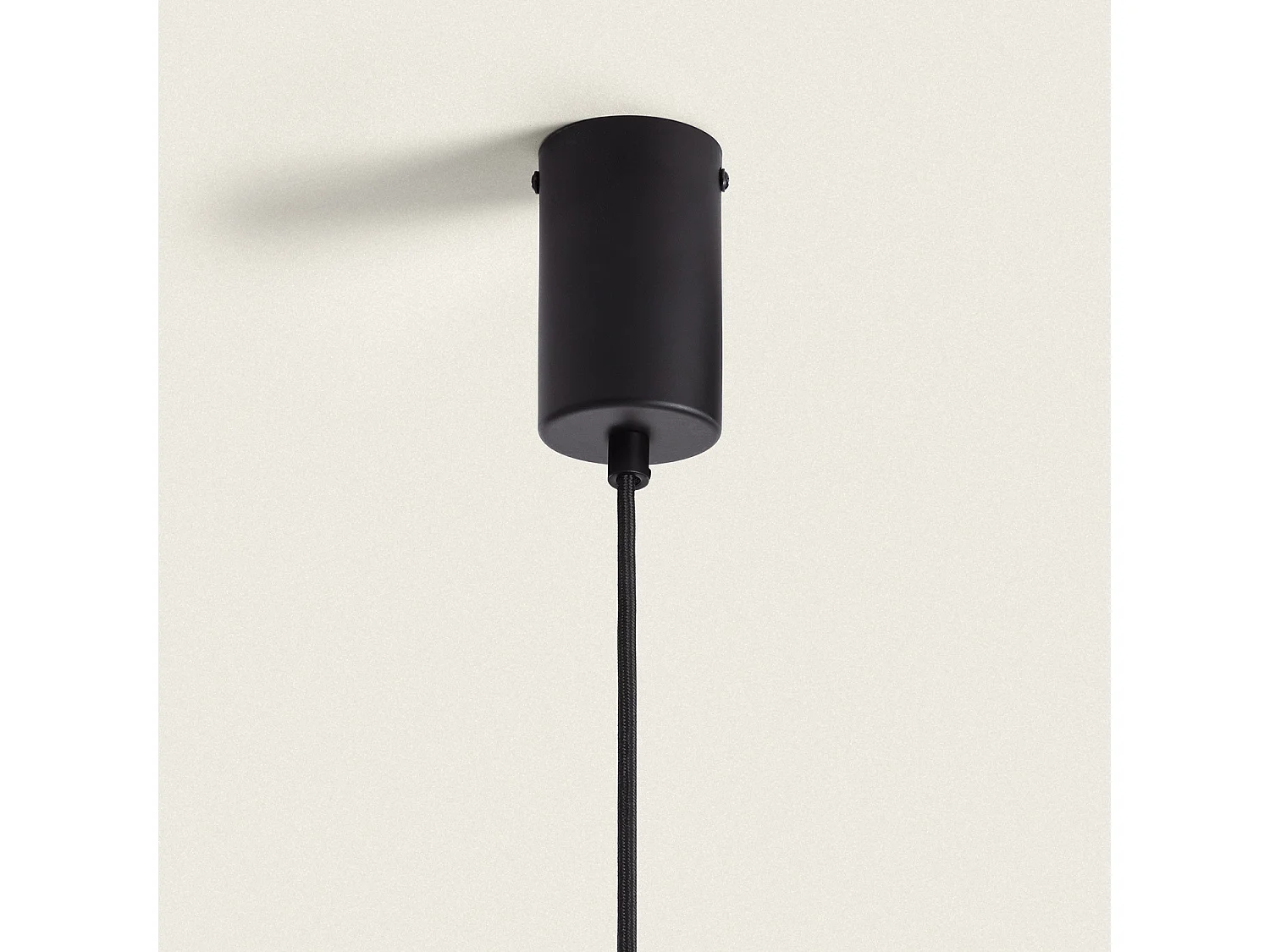 Lampada a Sospensione a LED da 8 W in Alluminio Elise S Nero