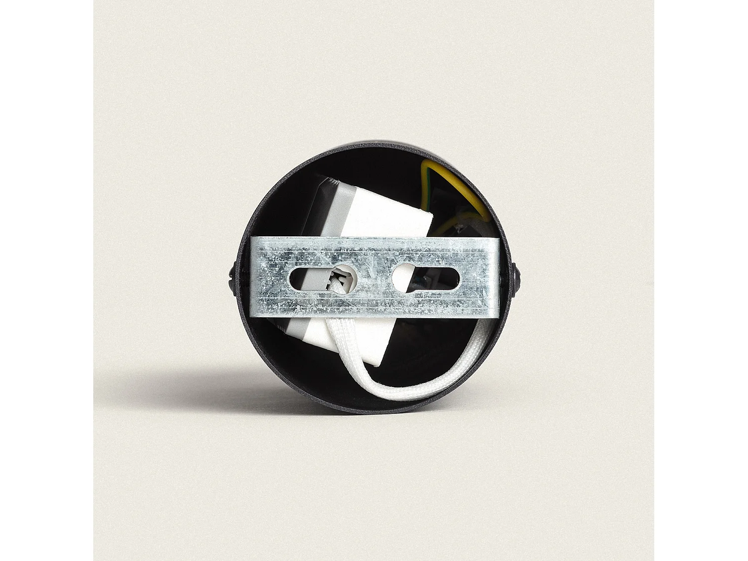 Lampada a Sospensione a LED da 8 W in Alluminio Elise S Nero