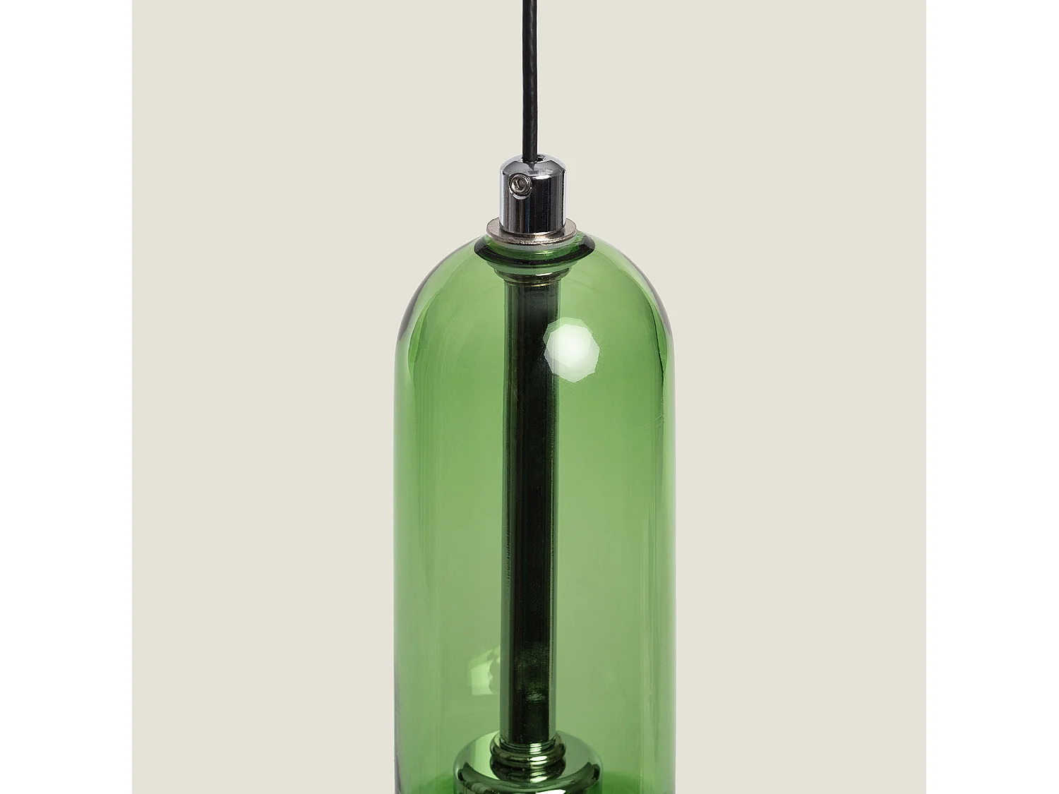 Suspension LED 5W Aluminium Fontans Vert