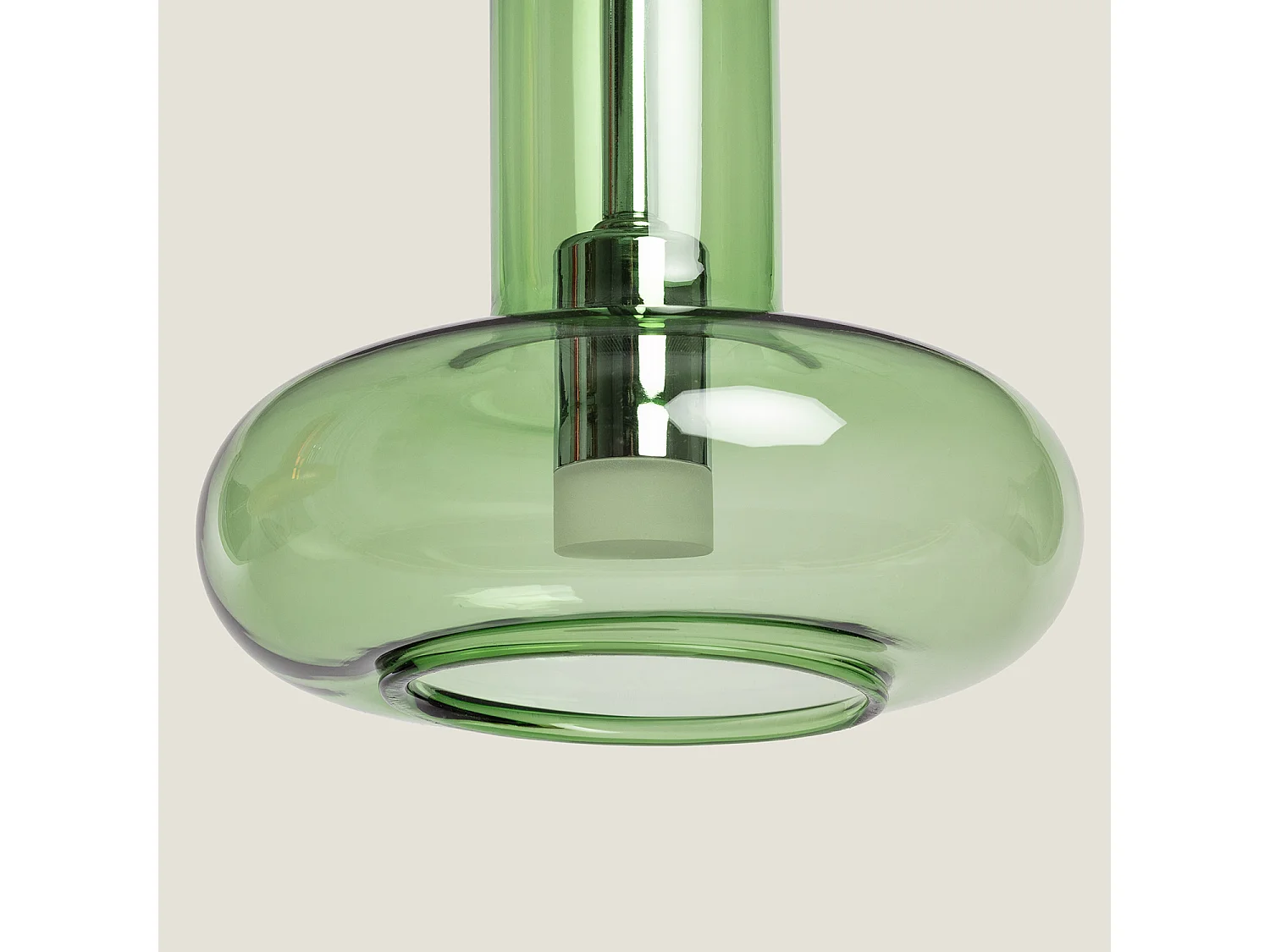 Suspension LED 5W Aluminium Fontans Vert