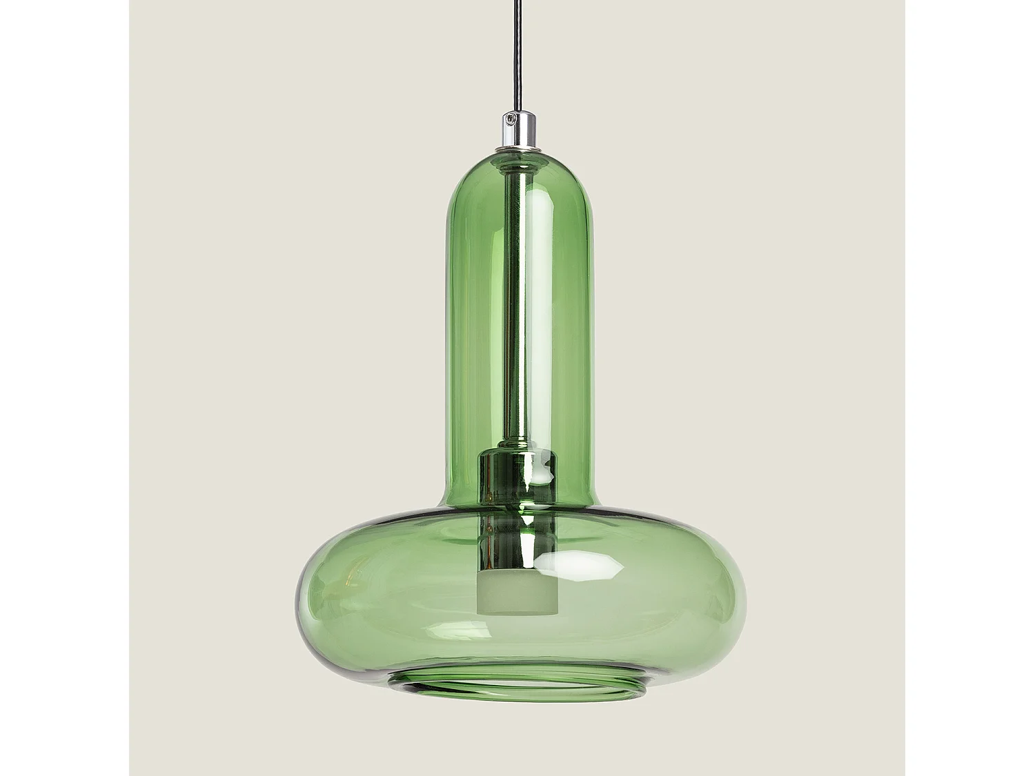 Lampada a Sospensione LED 5W Alluminio Fontans Verde