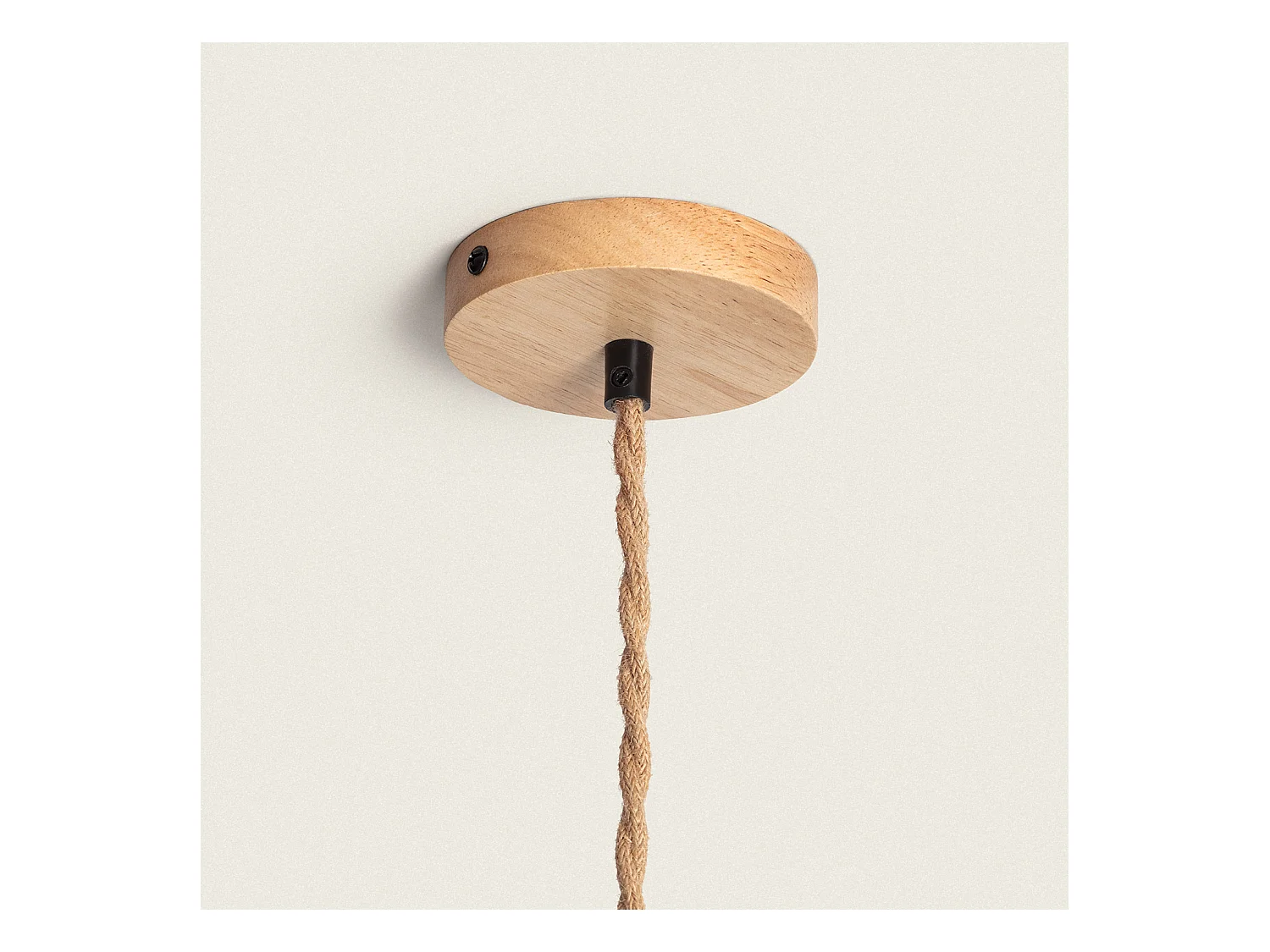 Lámpara Colgante Tela Petrina Beige