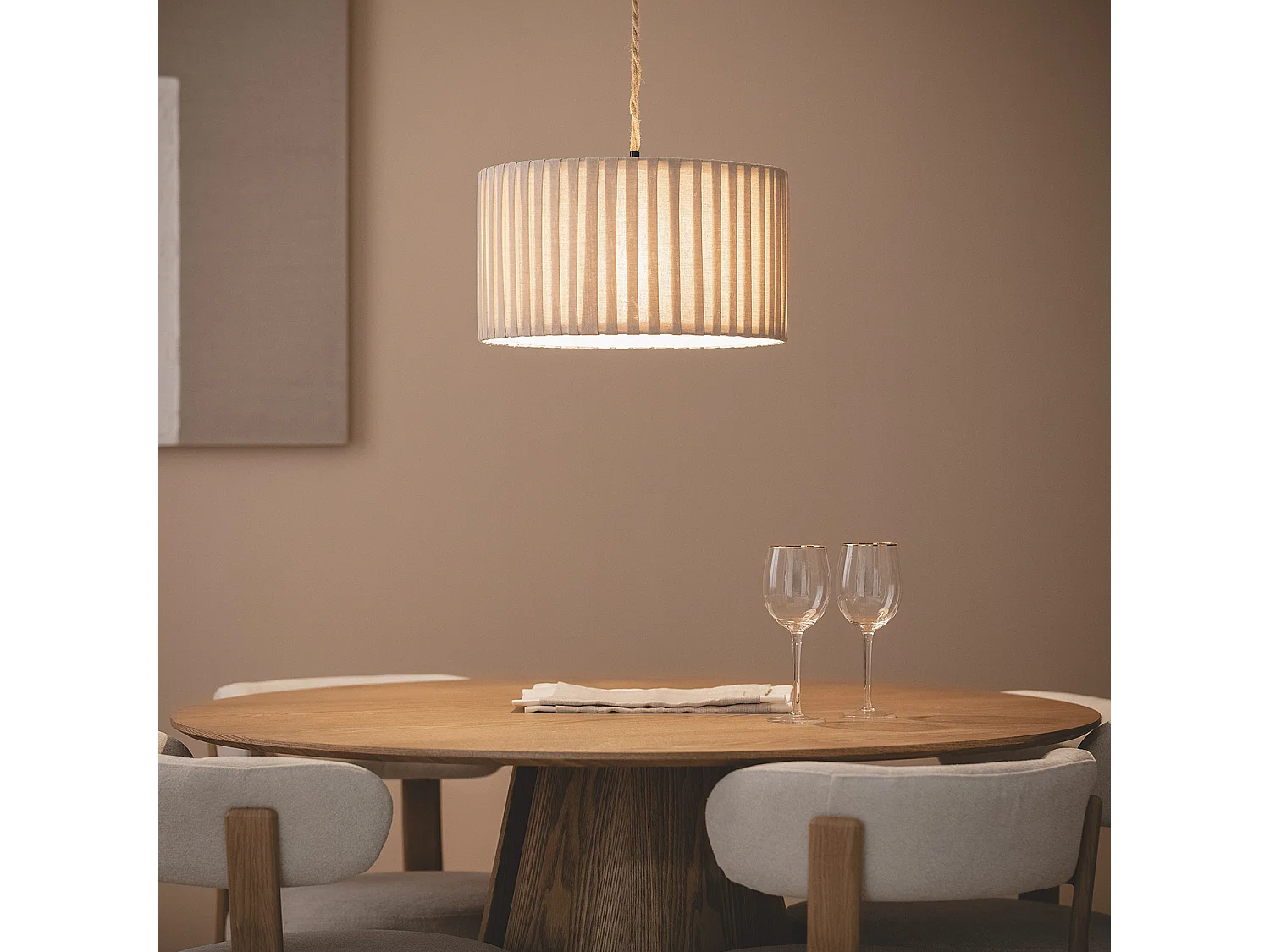 Suspension Toile Petrina Beige