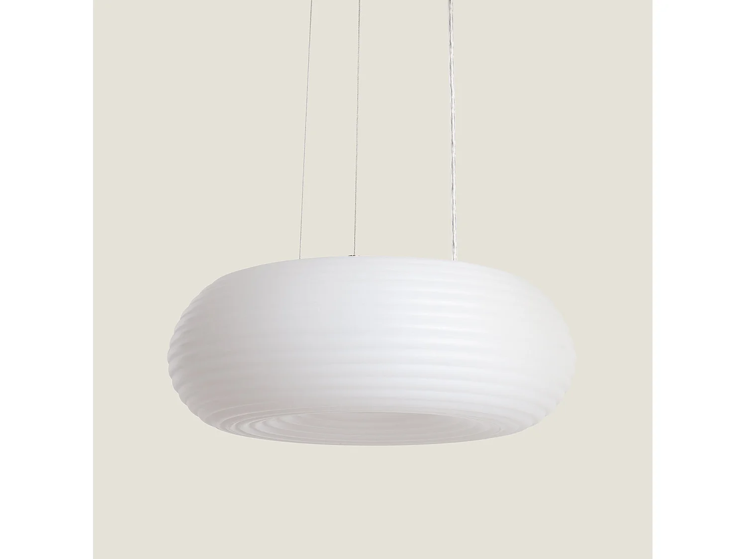 Lámpara Colgante LED 24W Metal Junai Blanco