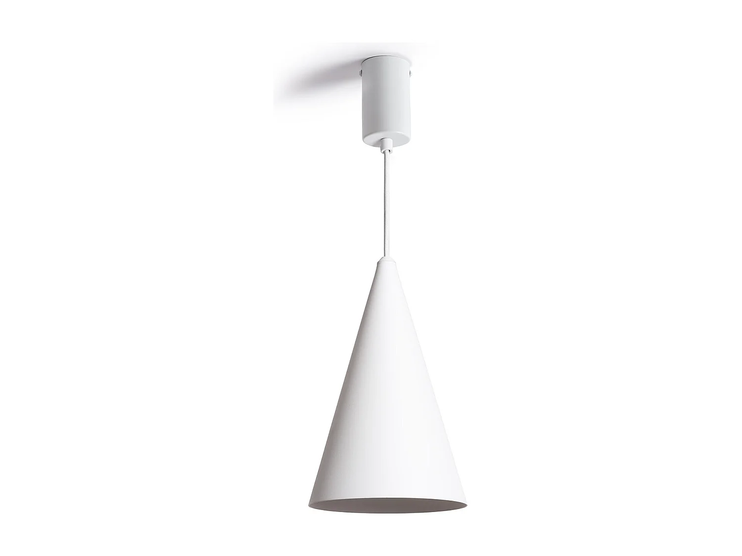 Lampada a Sospensione a LED da 8 W in Alluminio Elise S Bianco