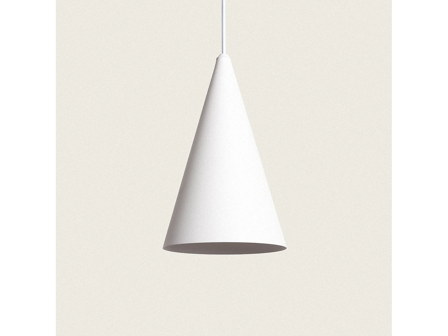 Lampada a Sospensione a LED da 8 W in Alluminio Elise S Bianco