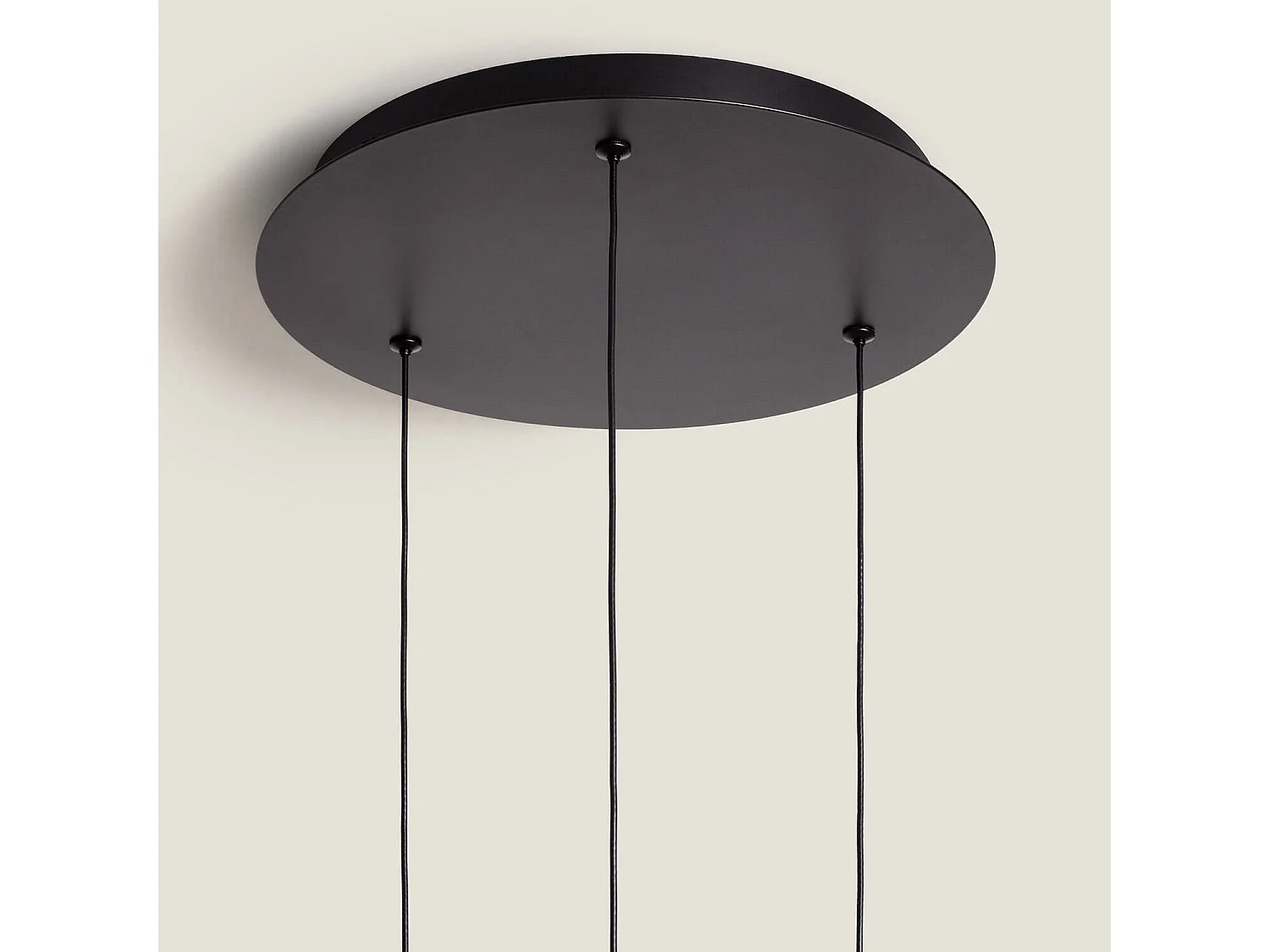 Suspension LED 15W Aluminium Fontas 3 Spots Multicolore