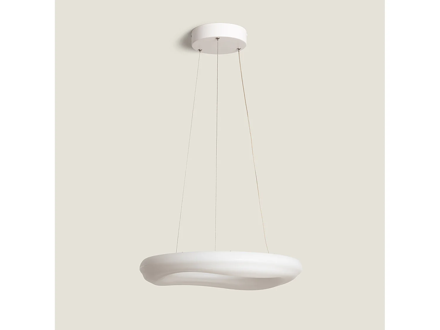 Lampada a Sospensione LED 36W Ø450 mm Kate Bianco